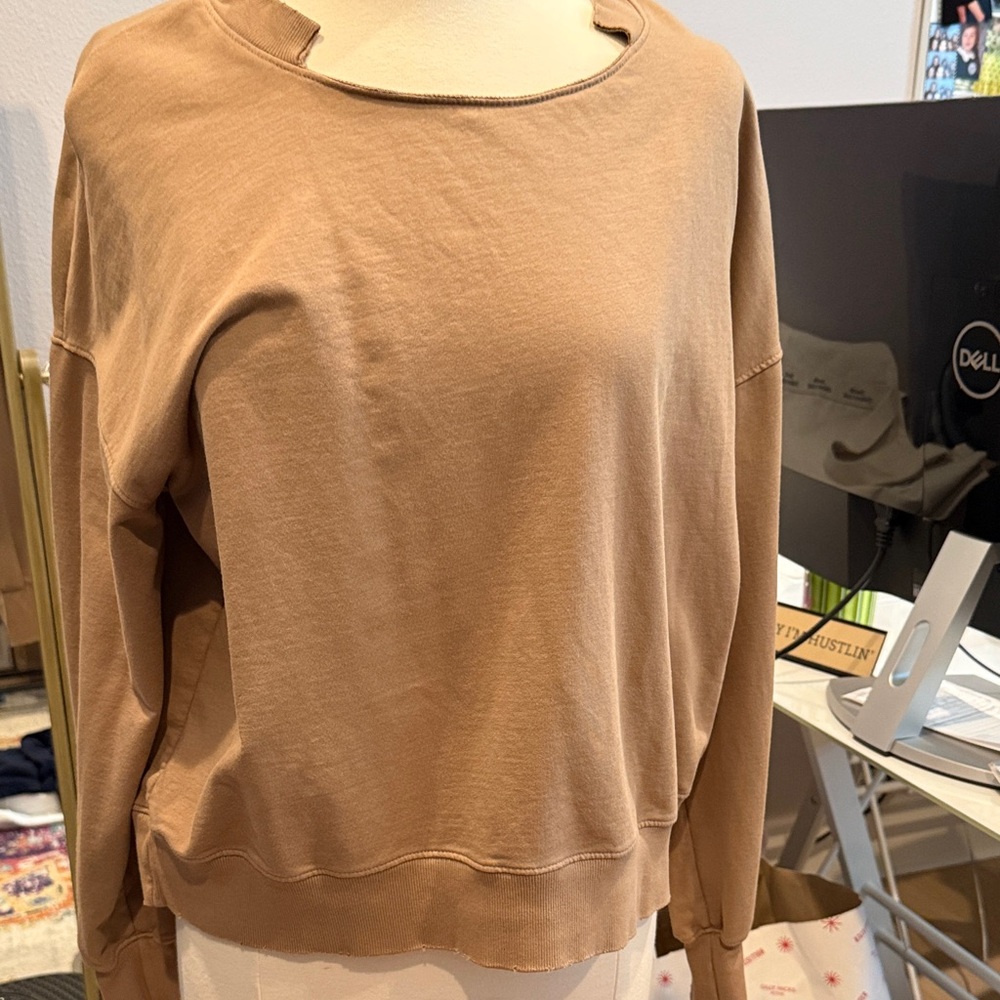 Project Social T Beige Pullover